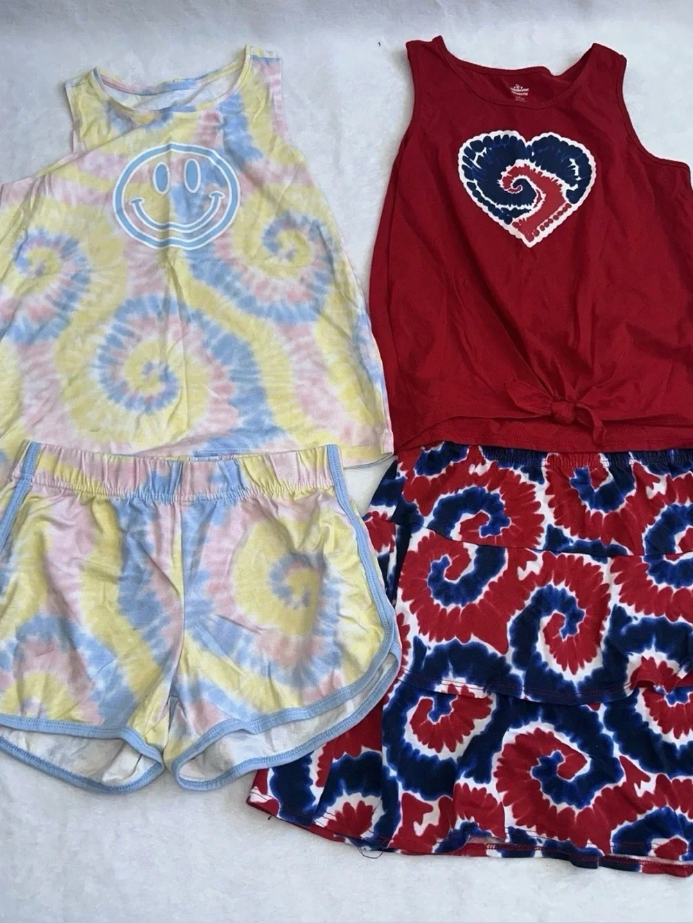 Girls Size Large Old Navy Cat & Jack Shabby Chic Outfit Lot 12 Pieces Skirt
